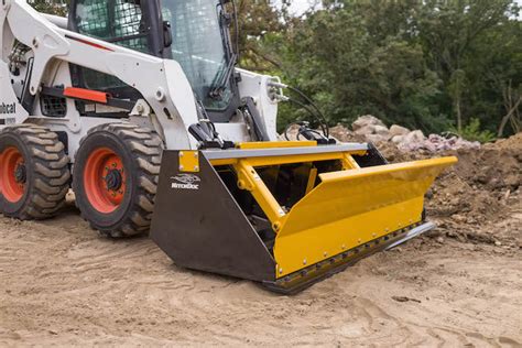 skid steer ejector bucket|push off bucket attachment.